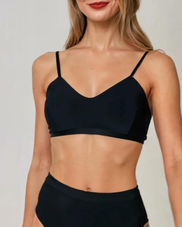 Top pole dance czarny