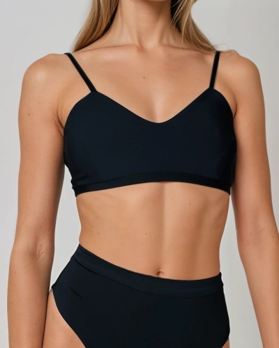 Top pole dance czarny