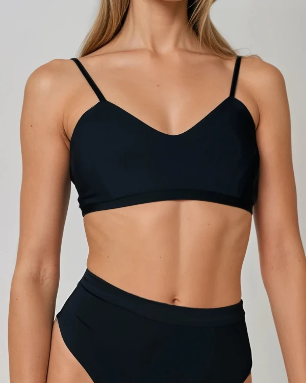 Top pole dance czarny